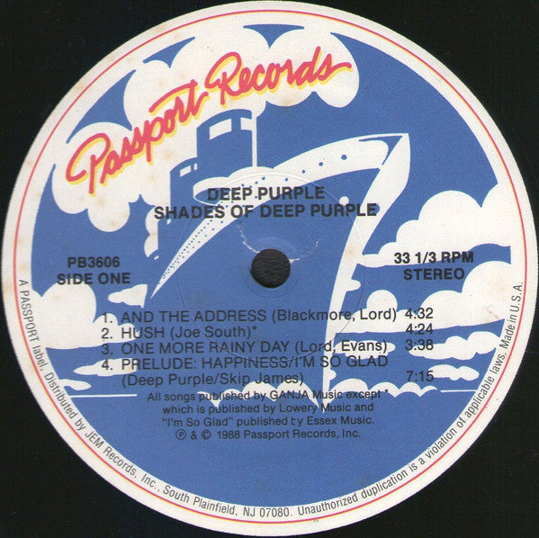 Deep Purple - Shades Of Deep Purple