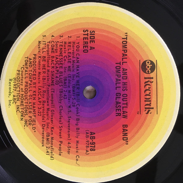 Tompall Glaser - Tompall And His Outlaw Band