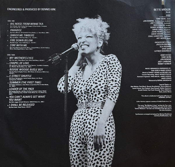 Bette Midler - Divine Madness