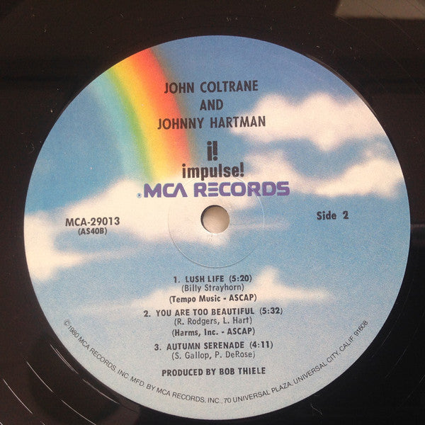 John Coltrane - John Coltrane And Johnny Hartman