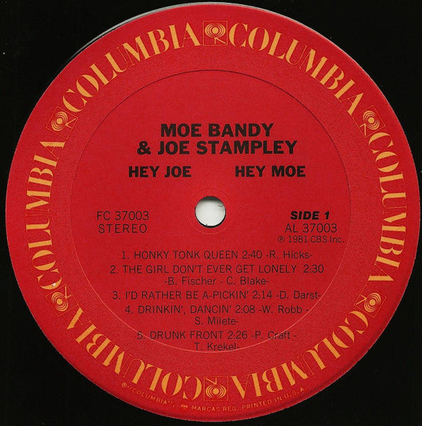Moe Bandy & Joe Stampley - Hey Joe! Hey Moe!