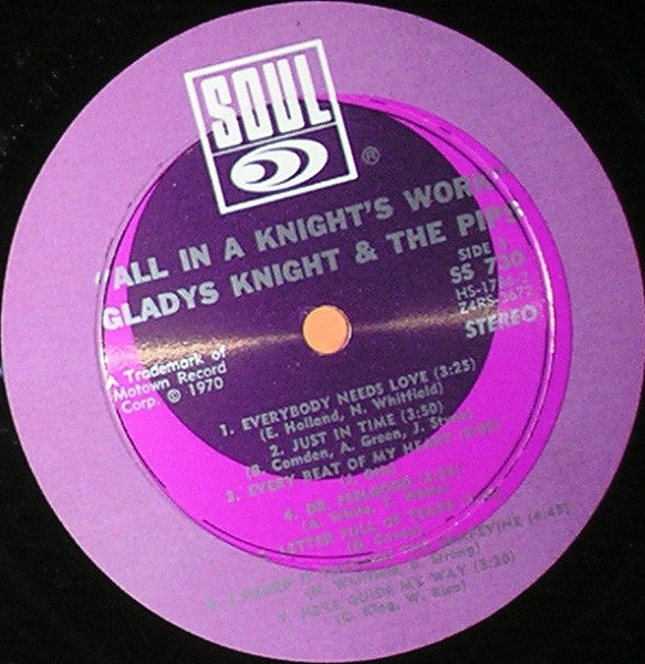 Gladys Knight And The Pips - All In A Knight's Work