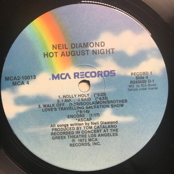 Neil Diamond - Hot August Night
