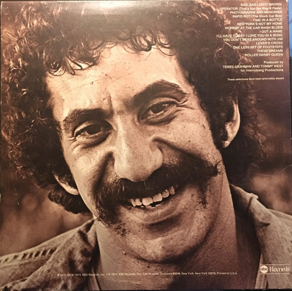 Jim Croce - Photographs & Memories (His Greatest Hits)