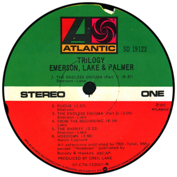 Emerson, Lake & Palmer - Trilogy