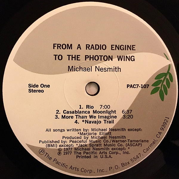 Michael Nesmith - From A Radio Engine To The Photon Wing