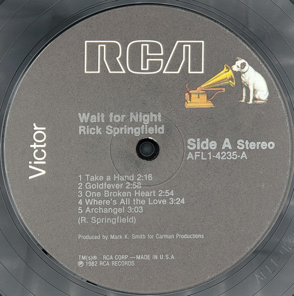 Rick Springfield - Wait For Night