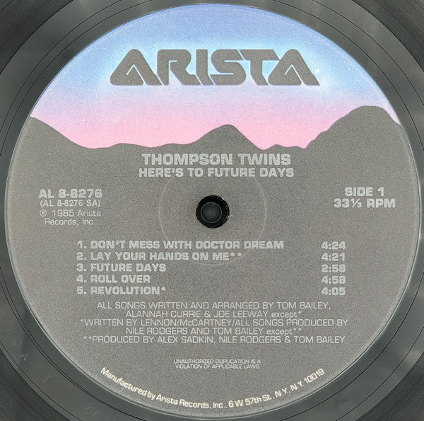 Thompson Twins - Here's To Future Days (2)
