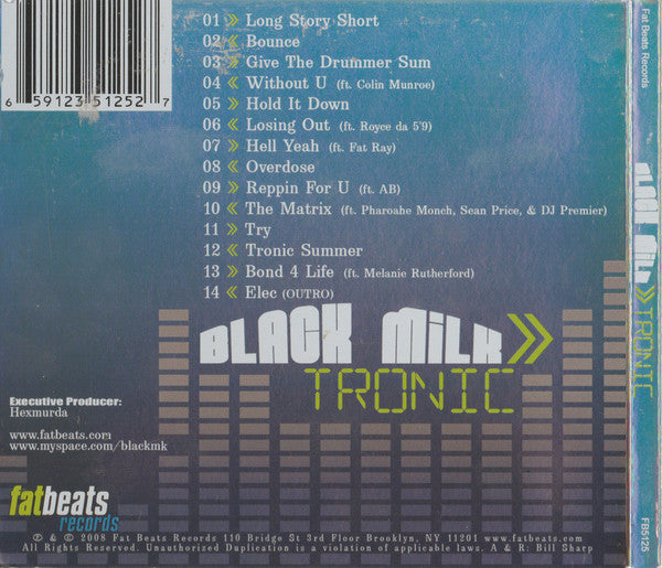 Black Milk - Tronic