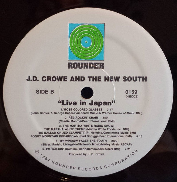 J.D. Crowe & The New South - Live In Japan