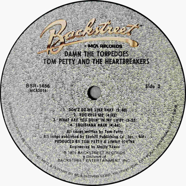 Tom Petty And The Heartbreakers - Damn The Torpedoes