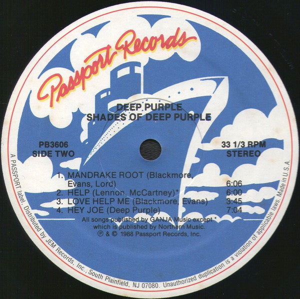 Deep Purple - Shades Of Deep Purple