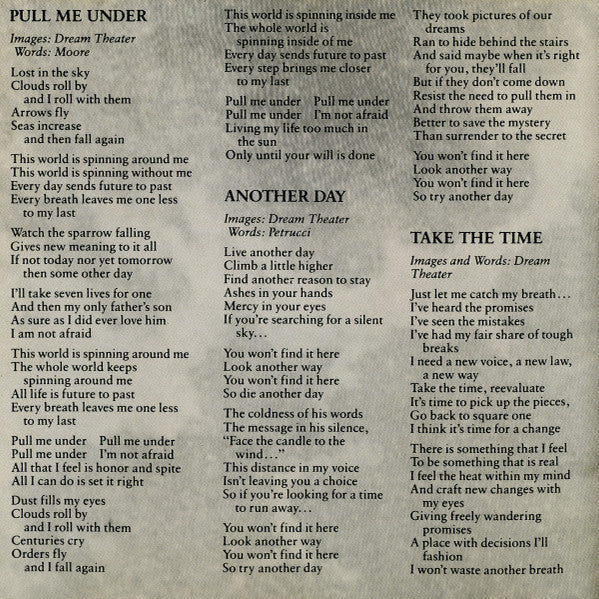Dream Theater - Images And Words