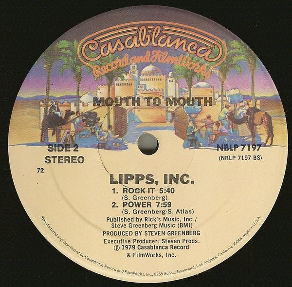 Lipps, Inc. - Mouth To Mouth