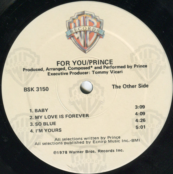 Prince - For You