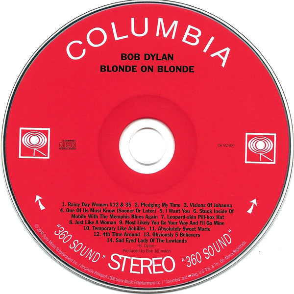 Bob Dylan - Blonde On Blonde