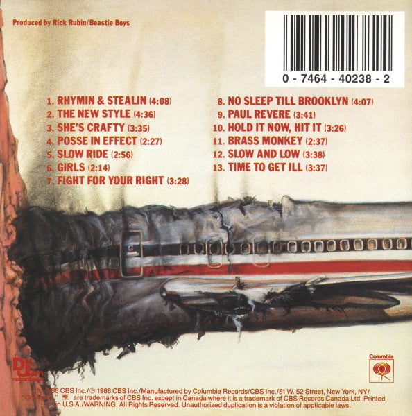 Beastie Boys - Licensed To Ill