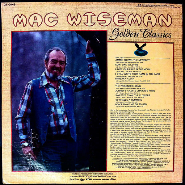 Mac Wiseman - Golden Classics