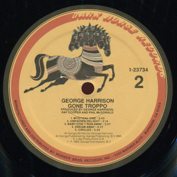 George Harrison - Gone Troppo