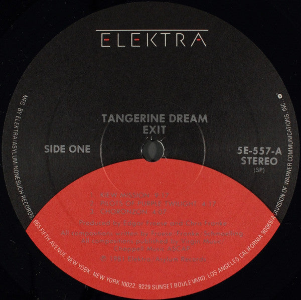 Tangerine Dream - Exit