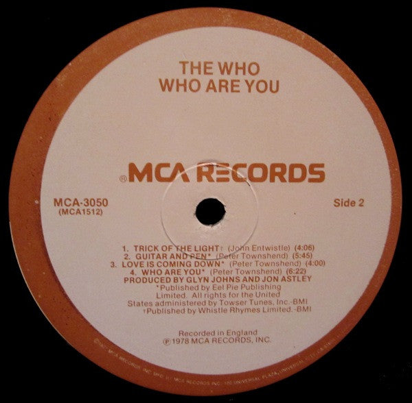 The Who - Who Are You