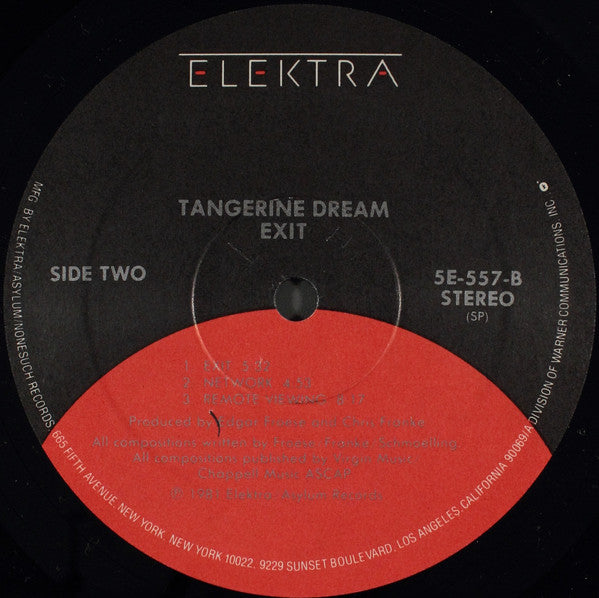 Tangerine Dream - Exit