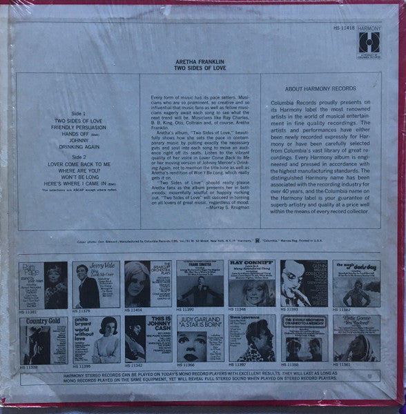 Aretha Franklin - Two Sides Of Love