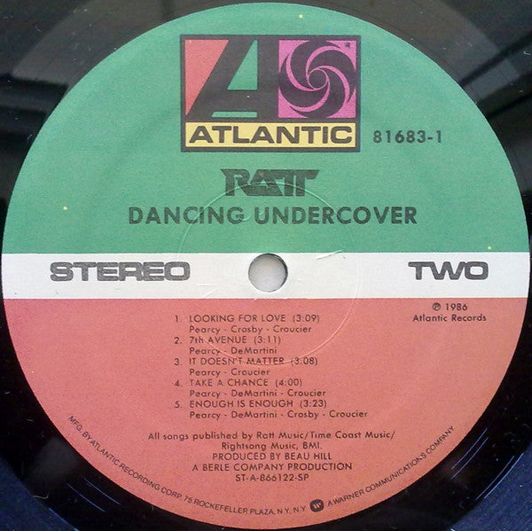 Ratt - Dancing Undercover