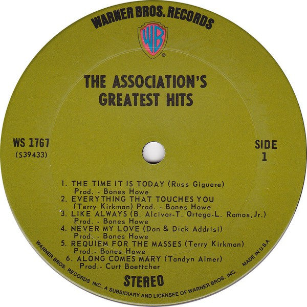 The Association (2) - Greatest Hits!