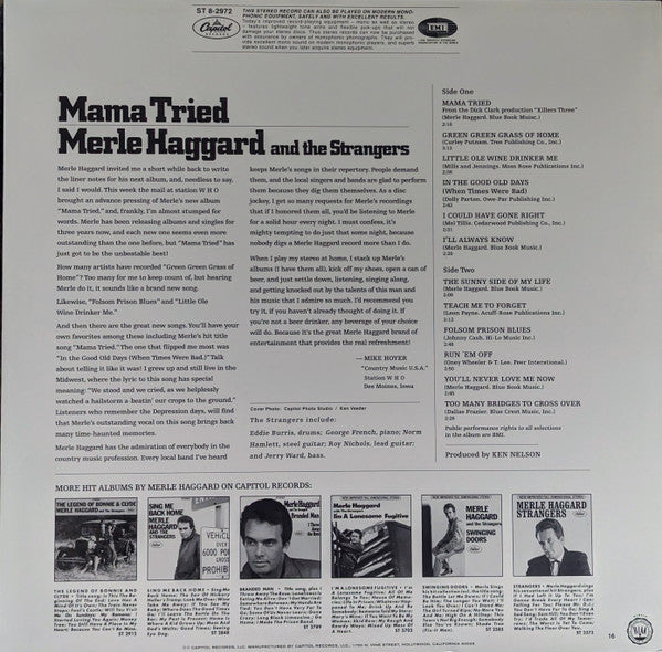 Merle Haggard - Mama Tried