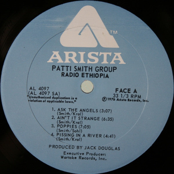 Patti Smith Group - Radio Ethiopia