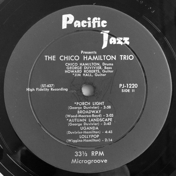 The Chico Hamilton Trio - Chico Hamilton Trio