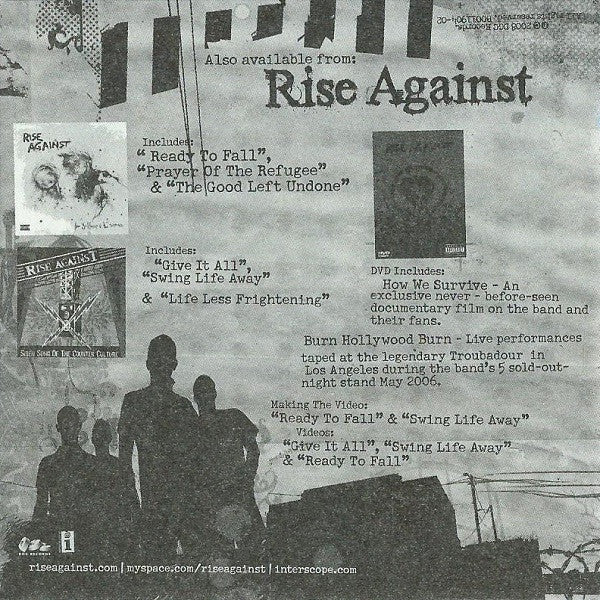 Rise Against - Appeal To Reason