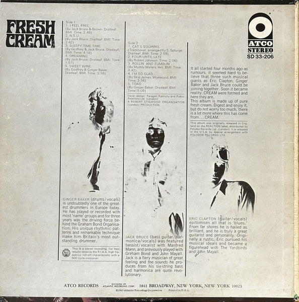 Cream (2) - Fresh Cream