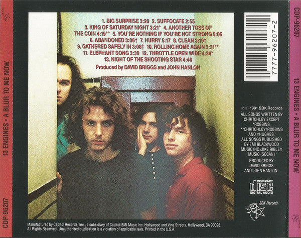 13 Engines - A Blur To Me Now