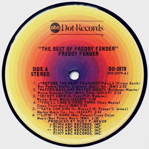 Freddy Fender (2) - The Best Of Freddy Fender