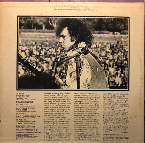 Elvin Bishop - The Best Of Elvin Bishop Crabshaw Rising