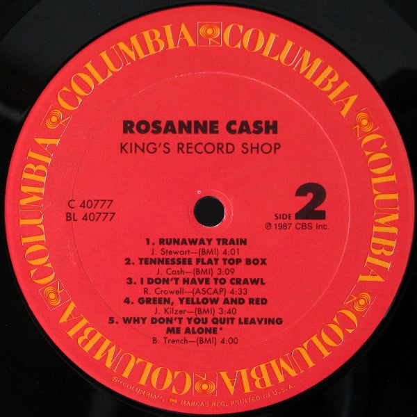 Rosanne Cash - King's Record Shop