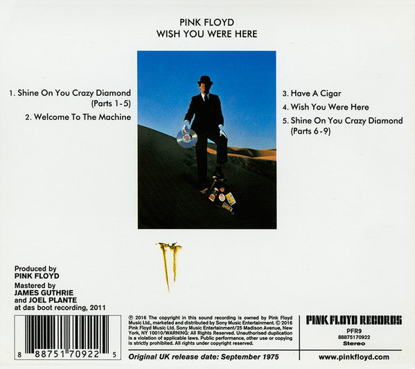 Pink Floyd - Wish You Were Here