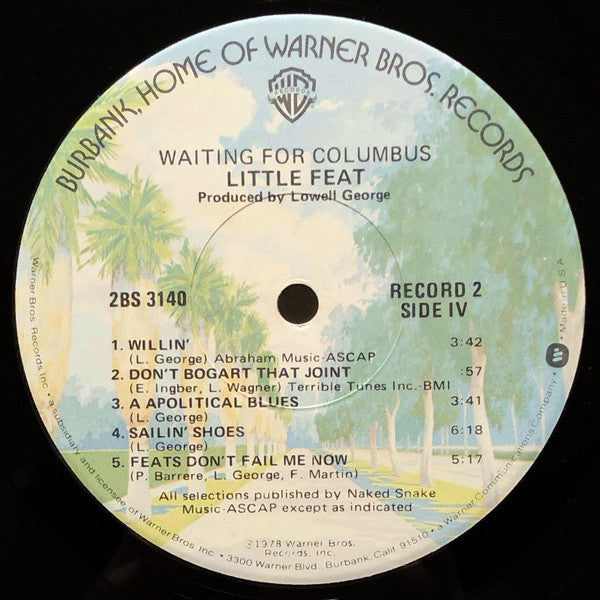 Little Feat - Waiting For Columbus