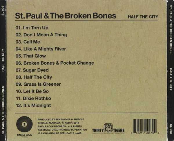 St. Paul & The Broken Bones - Half The City