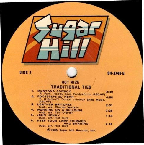 Hot Rize - Traditional Ties