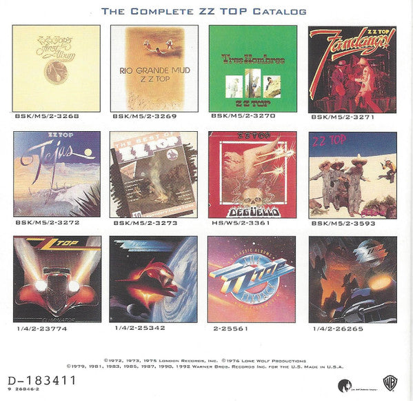 ZZ Top - Greatest Hits