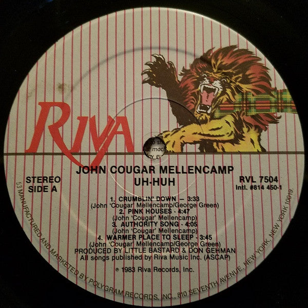 John Cougar Mellencamp - Uh-Huh