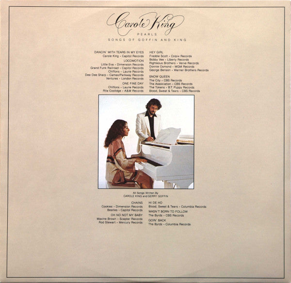 Carole King - Pearls Songs Of Goffin And King