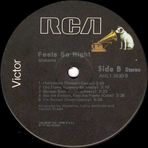Alabama - Feels So Right