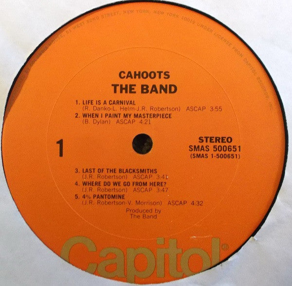 The Band - Cahoots
