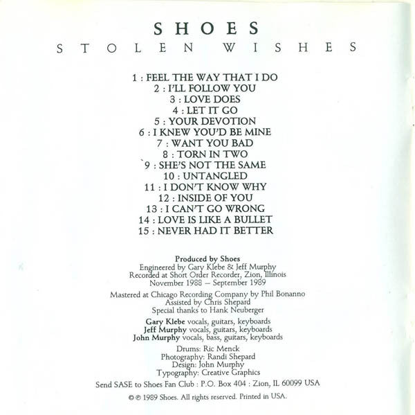 Shoes - Stolen Wishes