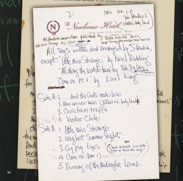 The Jimi Hendrix Experience - Electric Ladyland