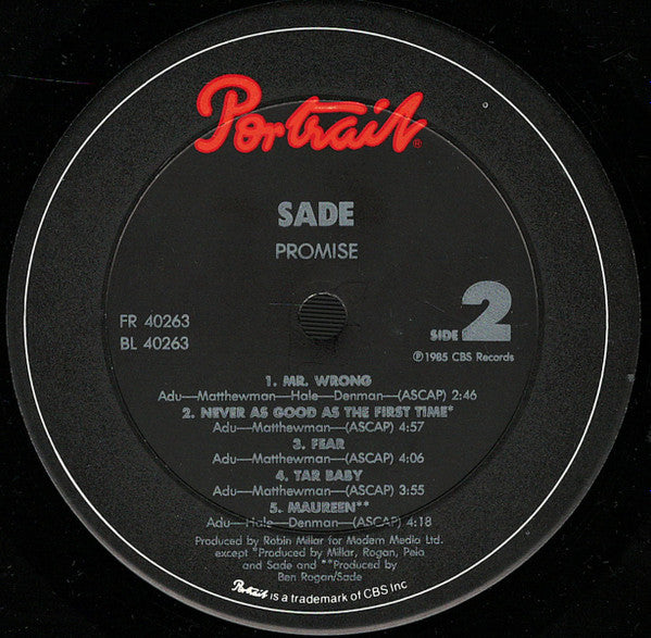 Sade - Promise